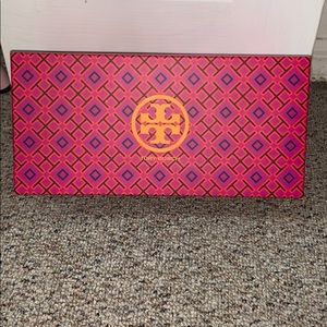 Tory Burch rose gold sandals